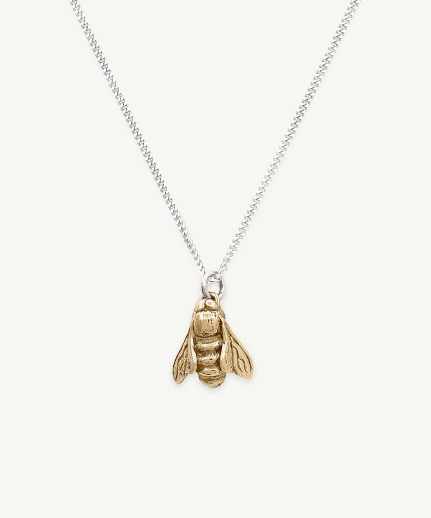 Bee pendant | Gold - Folklorika