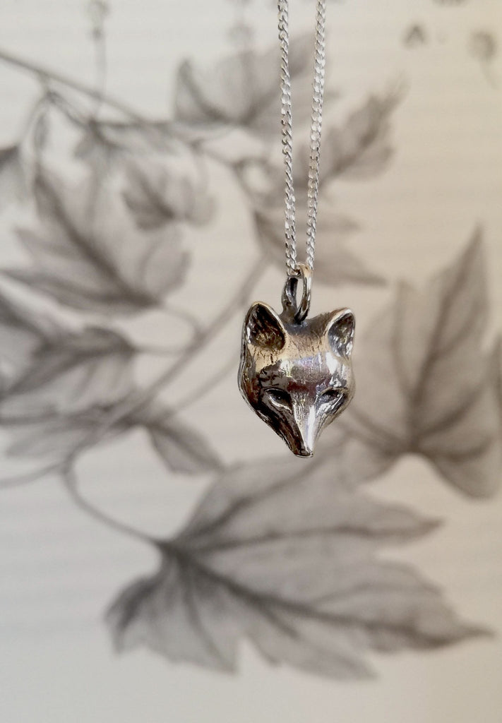 Fox pendant | Silver - Folklorika