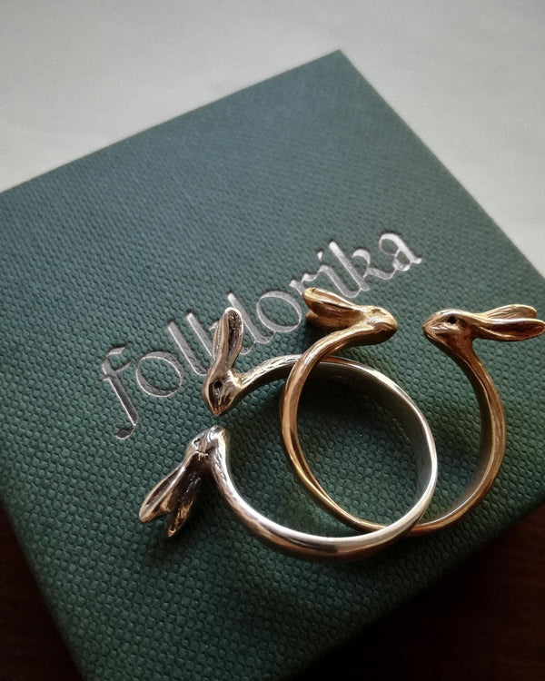 Hare Ring | Sterling silver - Folklorika