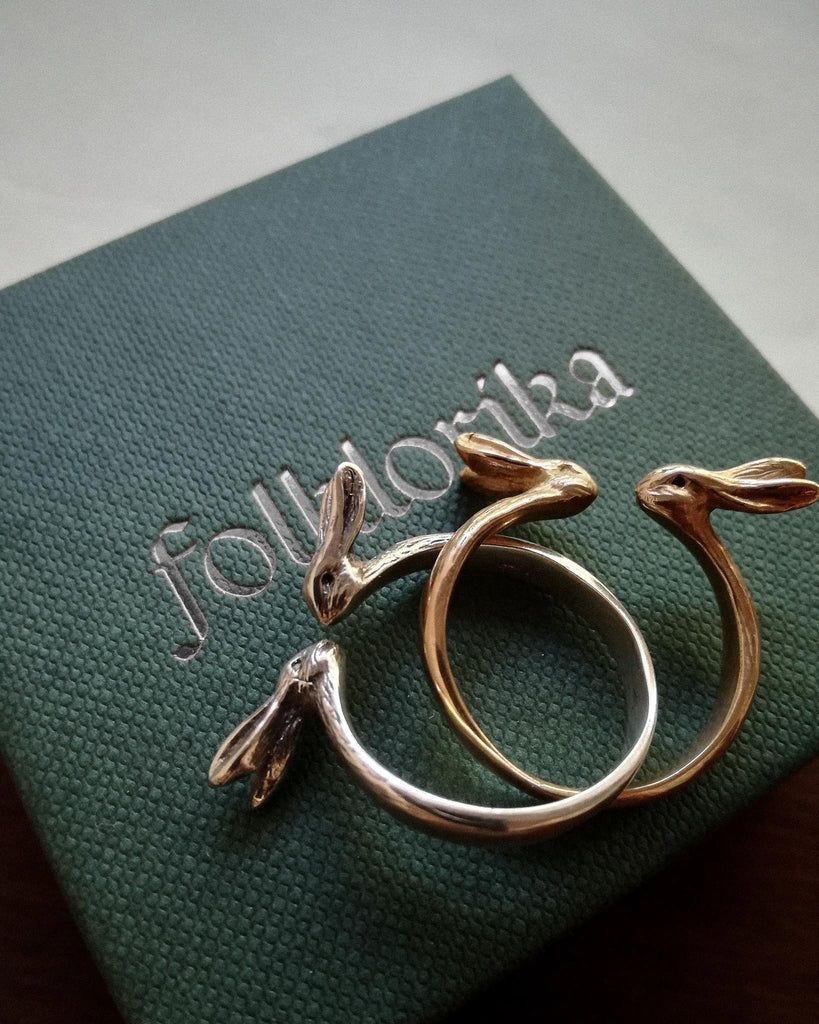 Hare Ring | Sterling silver - Folklorika