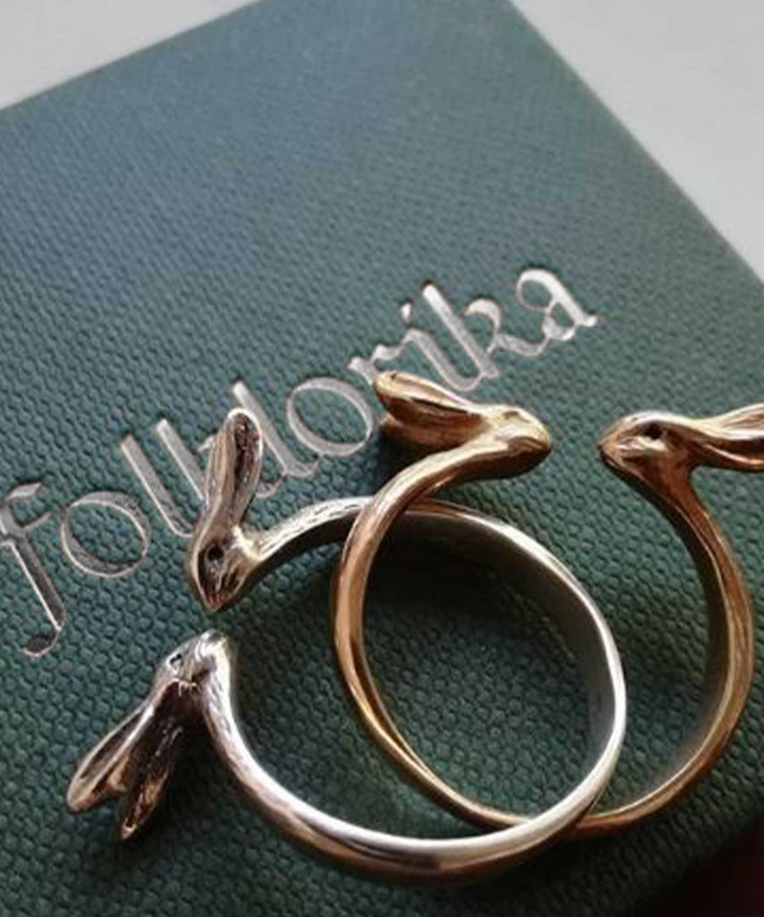 Hare Ring | Gold - Folklorika