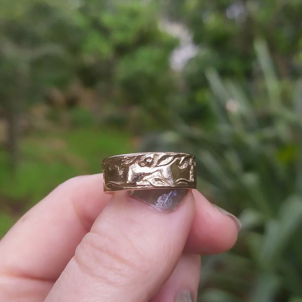 Harvest Mouse ring - Folklorika