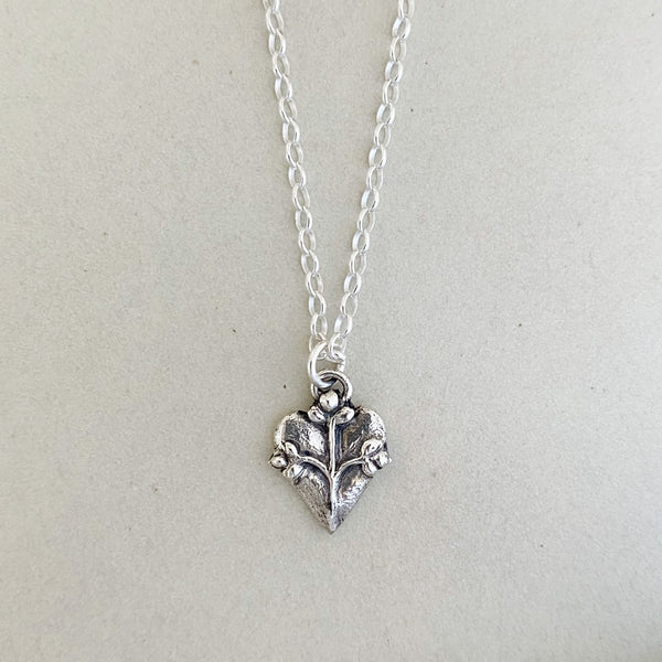 Heart pendant | Silver - Folklorika