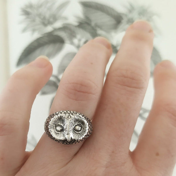 Owl ring - Folklorika