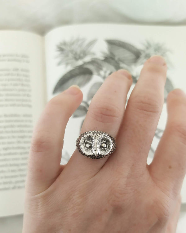 Owl ring - Folklorika