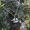 Sleeping Fennec Pendant | Silver - Folklorika