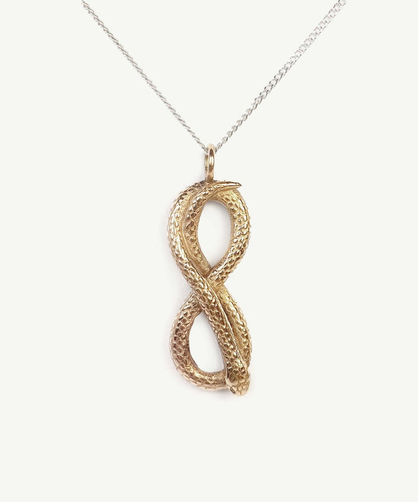 Snake Infinity pendant - Folklorika