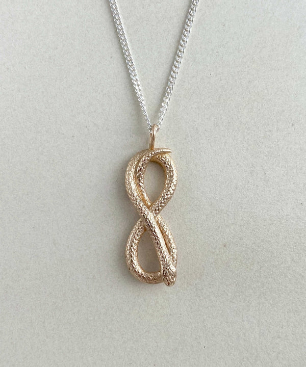 Snake Infinity pendant - Folklorika