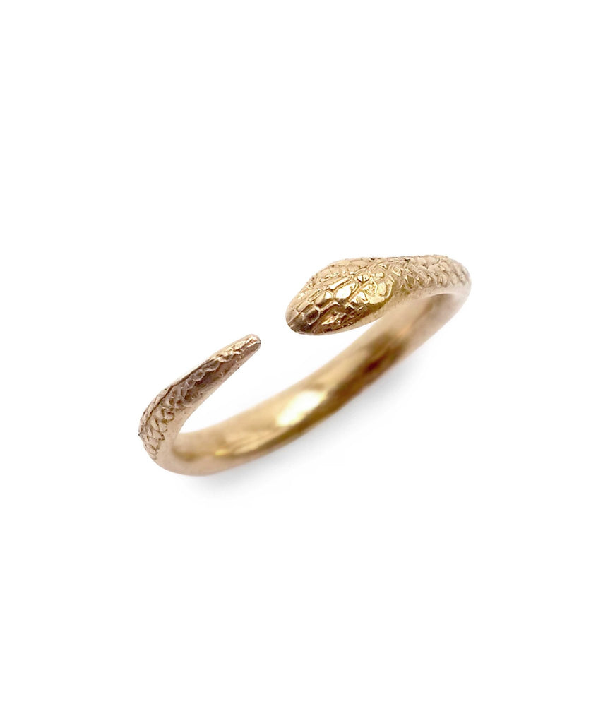Snake stacking ring | Bronze - Folklorika