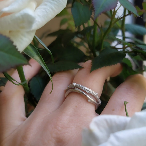 Thorn ring | Silver - Folklorika