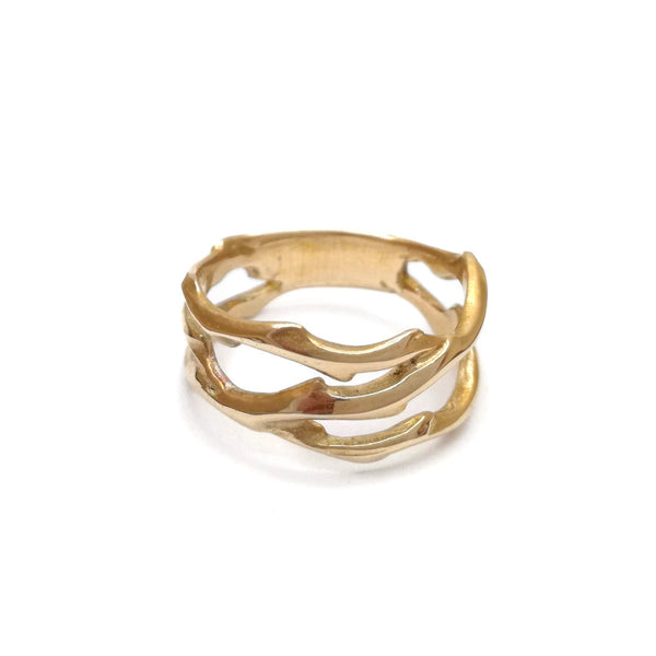 Wild Thorn ring | Bronze - Folklorika
