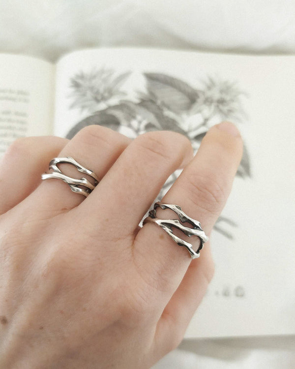 Wild Thorn ring | Silver - Folklorika