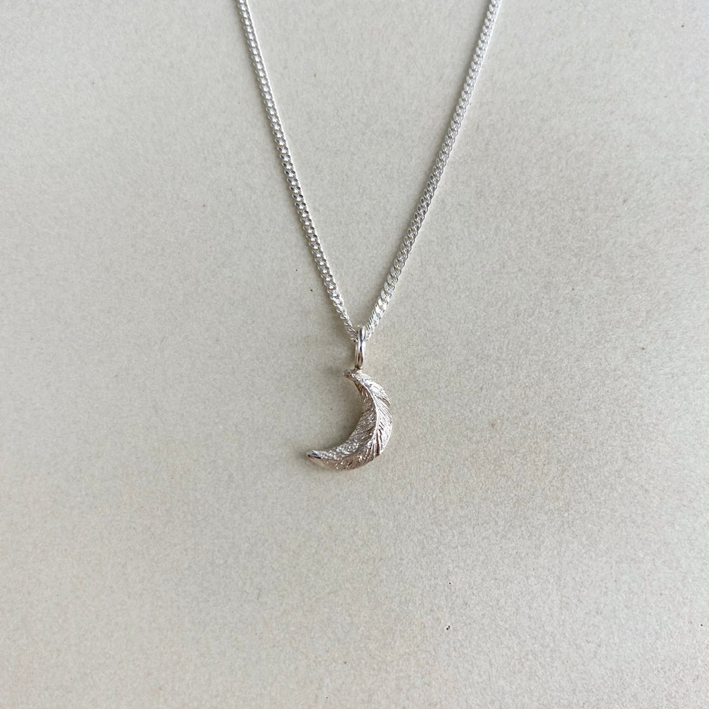 Night Owl pendant | Silver - Folklorika