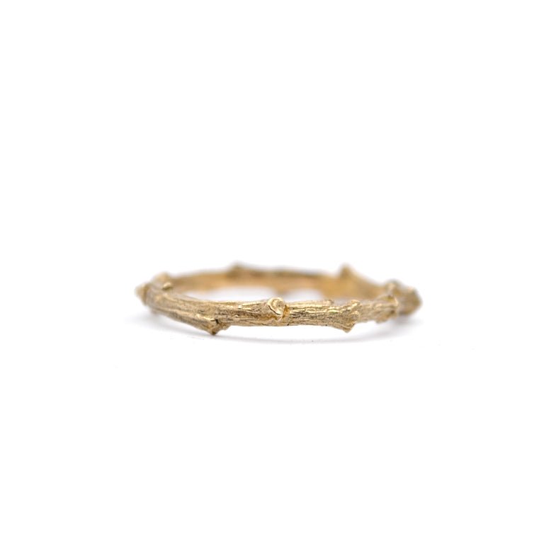 Twig ring | Bronze - Folklorika