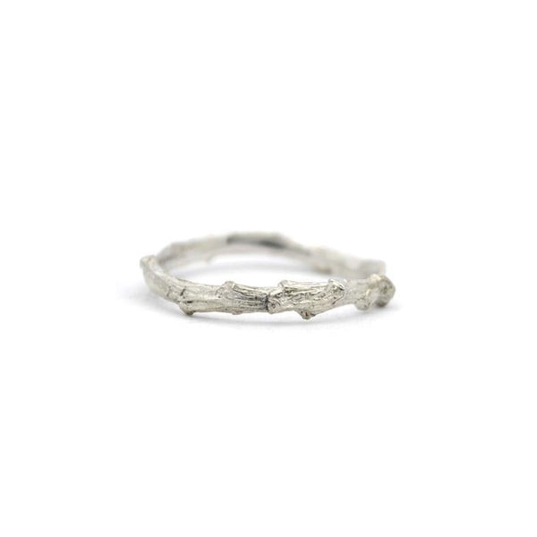 Twig ring | Silver - Folklorika