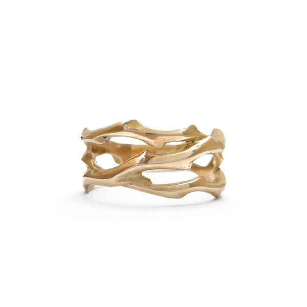 Wild Thorn ring | Bronze - Folklorika